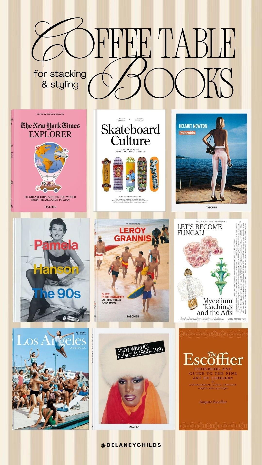 Coffee table books for stacking and styling! 

 #LTKdayinmylife #LTKSeasonal #LTKHome