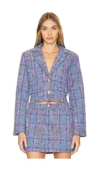 Seraphine Blazer in Blue Multi | Revolve Clothing (Global)