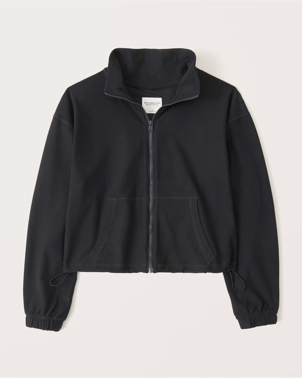 Women's Contour Full-Zip Sweatshirt | Women's Up to 40% Off Select Styles | Abercrombie.com | Abercrombie & Fitch (US)