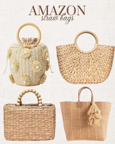 Amazon straw bags ✨🌼

#amazonfinds 
#founditonamazon
#amazonpicks
#Amazonfavorites 
#affordablefinds
#amazonfashion
#amazonfashionfinds

#LTKfindsunder50 #LTKSeasonal #LTKitbag