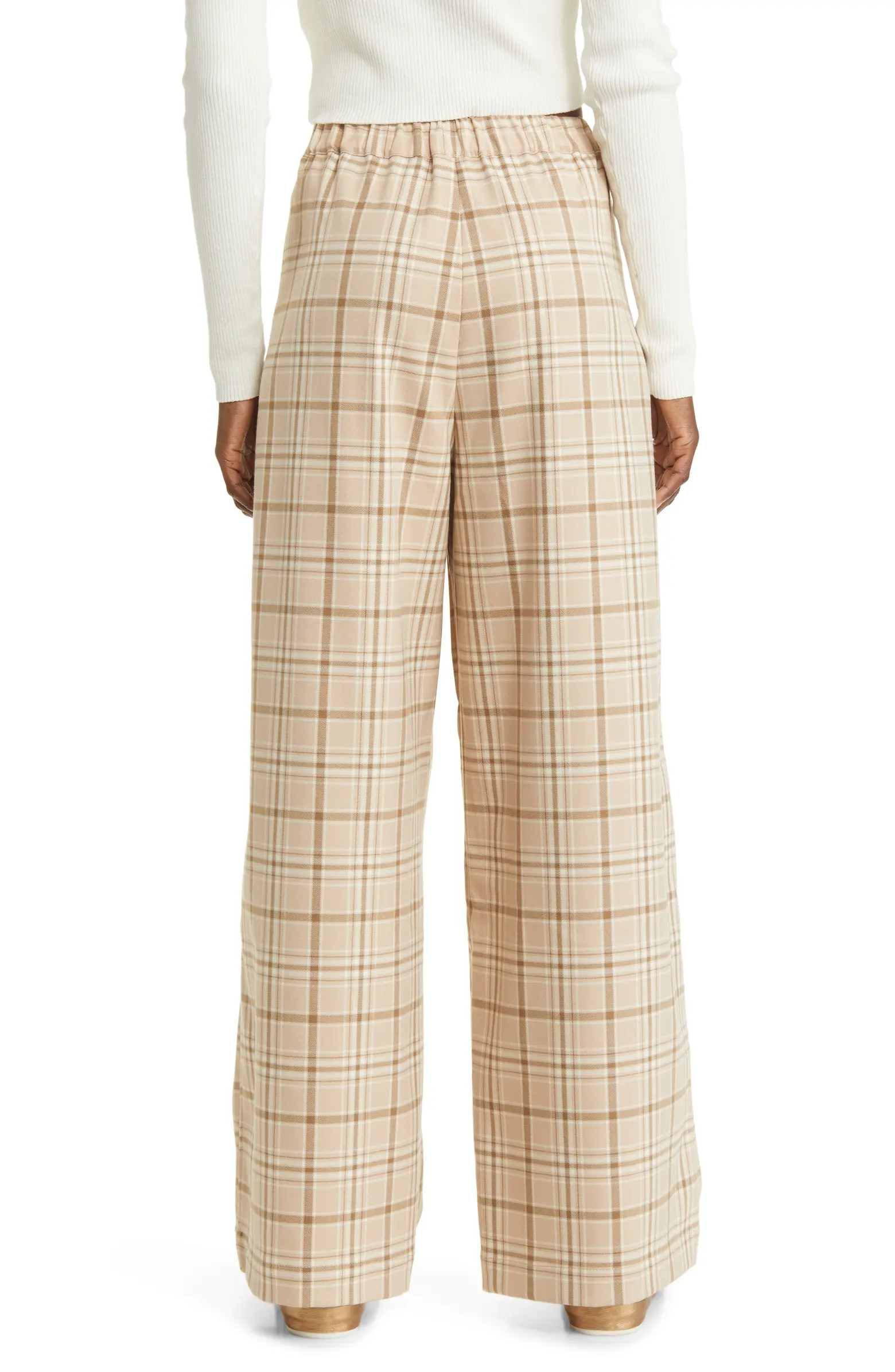 Double Pleat Wide Leg Pants | Nordstrom