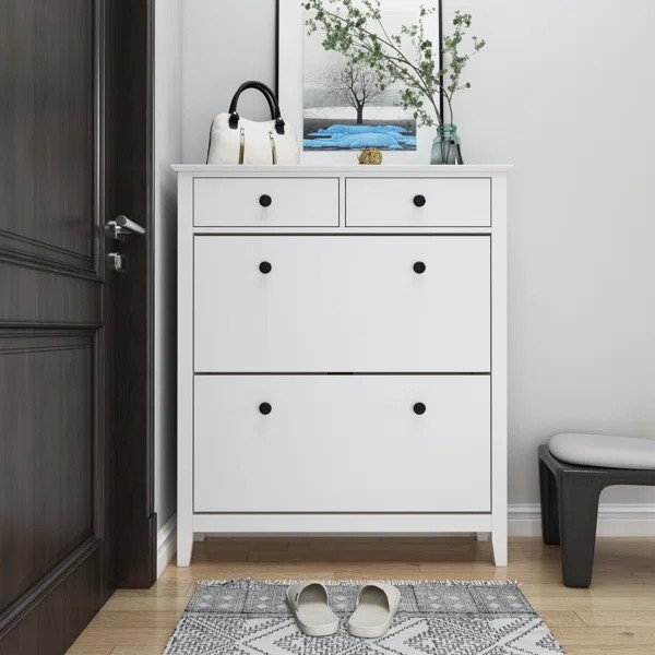 16 Pair Shoe Storage Cabinet | Wayfair North America