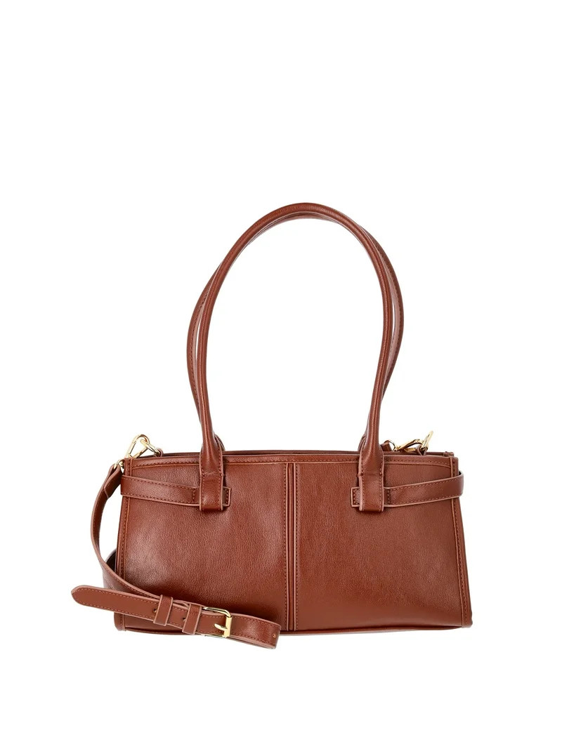 Time and Tru Women's Gwyn Shoulder, Redwood Bark - Walmart.com | Walmart (US)