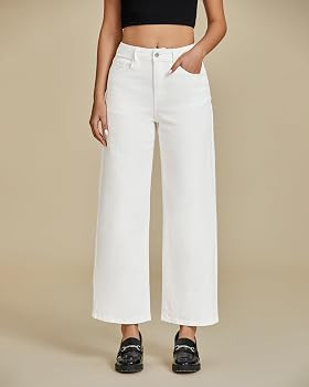 luvamia Wide Leg Jeans for Women High Waisted Relaxed Fit Trendy Stretchy Denim Pants Ankle Trous... | Amazon (US)