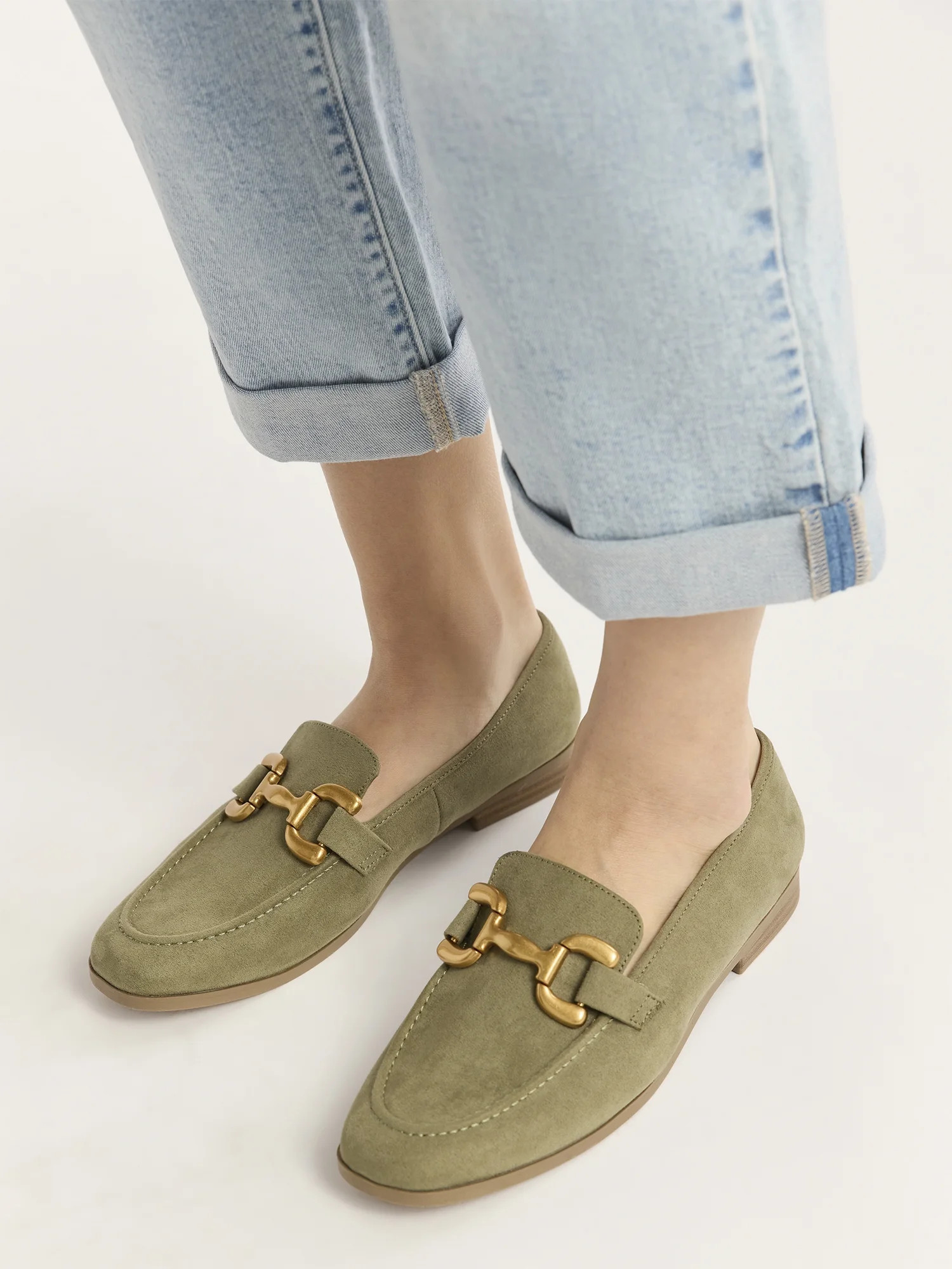 Time and Tru Women's Buckle Loafer | Walmart (US)
