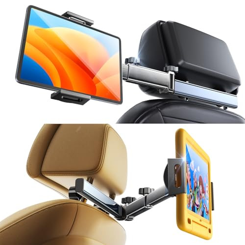 LISEN 3 in 1 for iPad Holder for Car Accessories for Women Interior Road Trip Essentials Backseat... | Amazon (US)