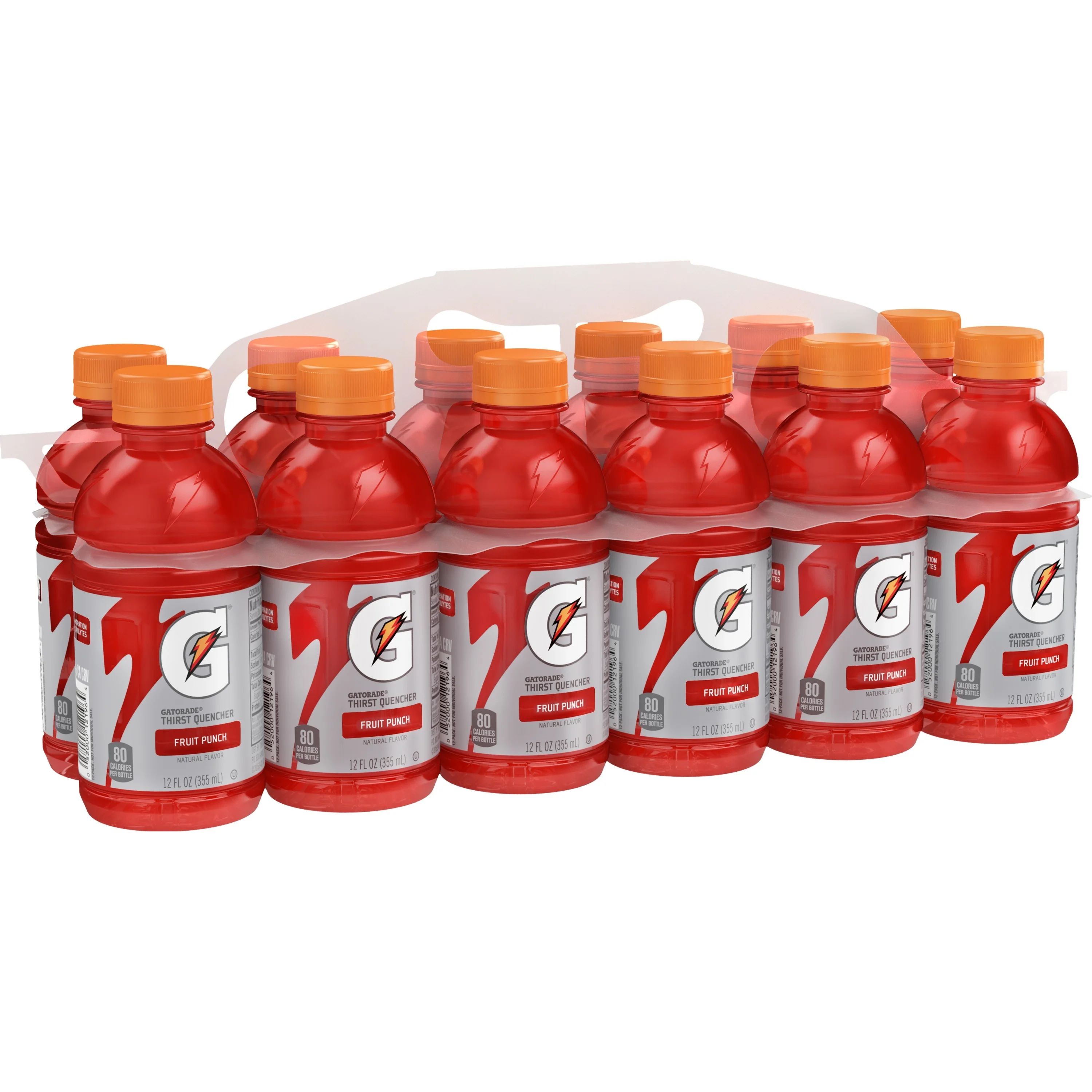 (12 Bottles) Gatorade Thirst Quencher Sports Drink, Fruit Punch, 12 fl oz | Walmart (US)