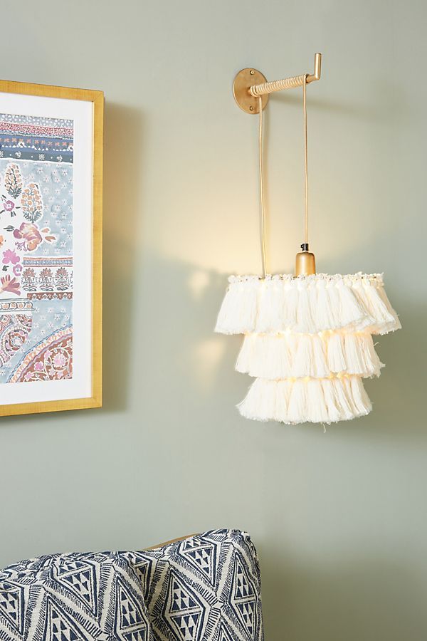 Fela Tasseled Sconce | Anthropologie (US)