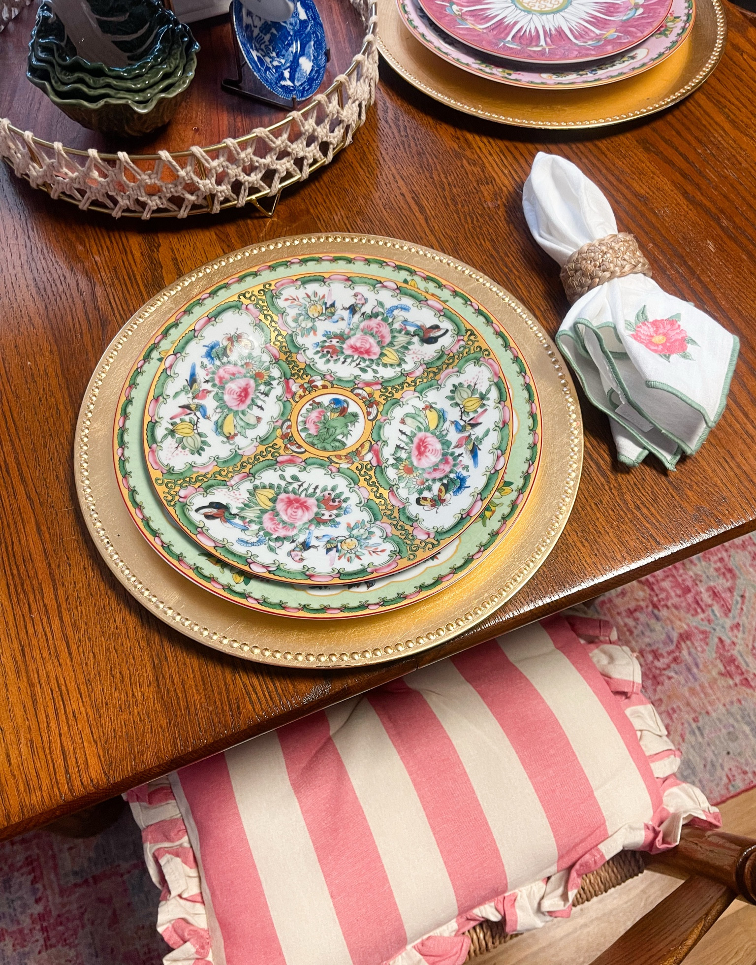 In a SPRING state of mind! Snow who?! 🌷 and who knew H&M had home decor? I snagged some precious things for my spring table! Pairs perfectly with my Williams-Sonoma Famille Rose collection! 

#LTKHome #LTKSeasonal