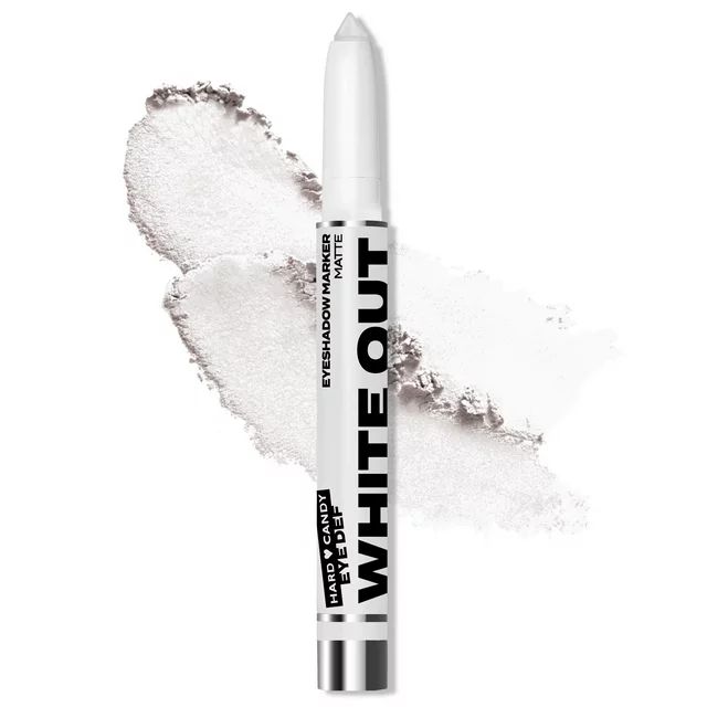 Hard Candy, Eye Def Eyeshadow Marker, Creamy Shadow Stick, White Out, Matte | Walmart (US)