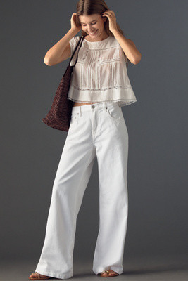Pistola Jadyn Low-Rise Wide-Leg Jeans | Anthropologie (US)