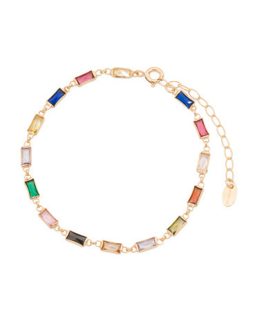 Marzocchi Multi Color Stone Bracelet | TJ Maxx