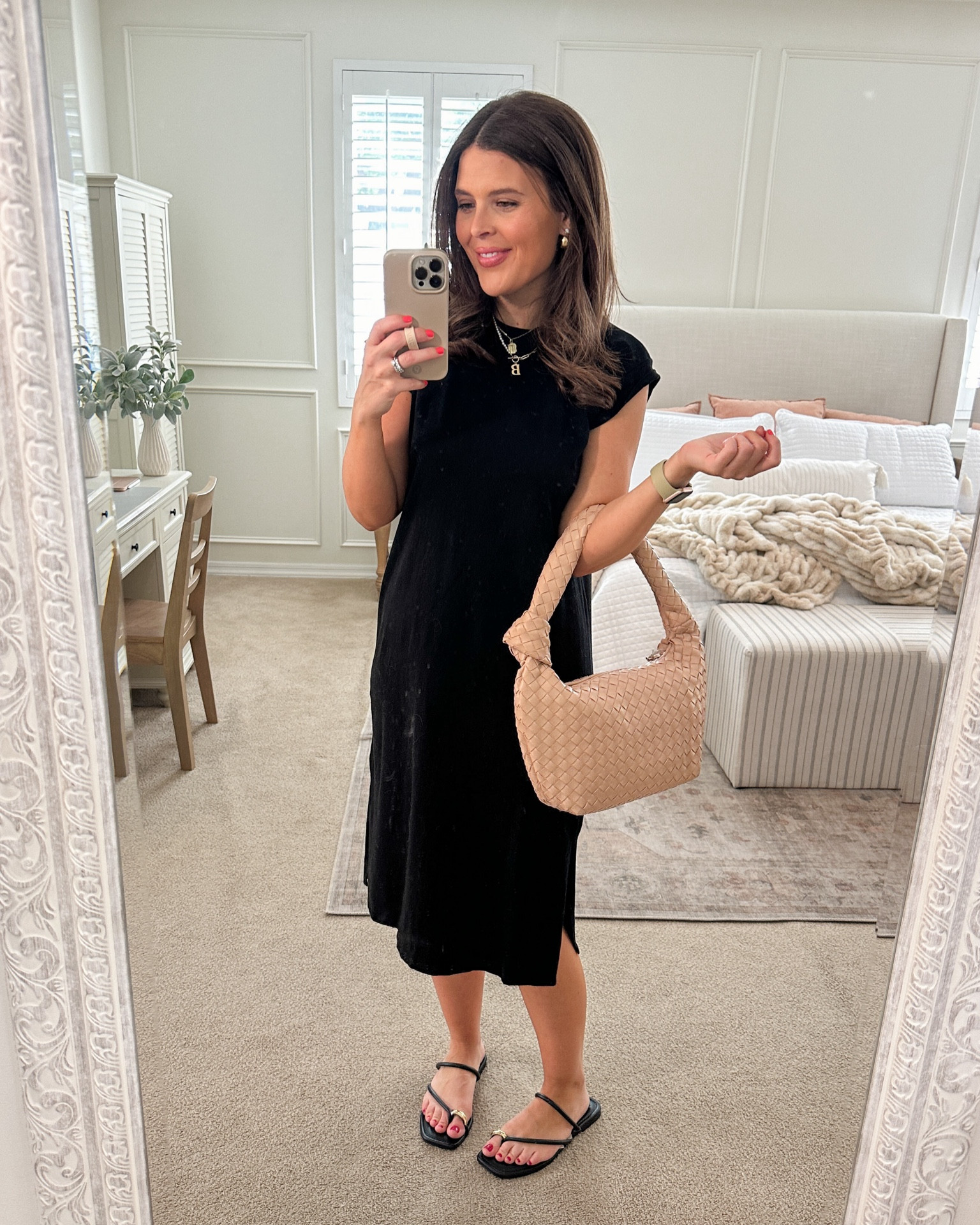 Target Circle Week A New Day Short Sleeve Midi Dress and Toe Ring Sandals 

#LTKfindsunder50 #LTKxTarget #LTKsalealert