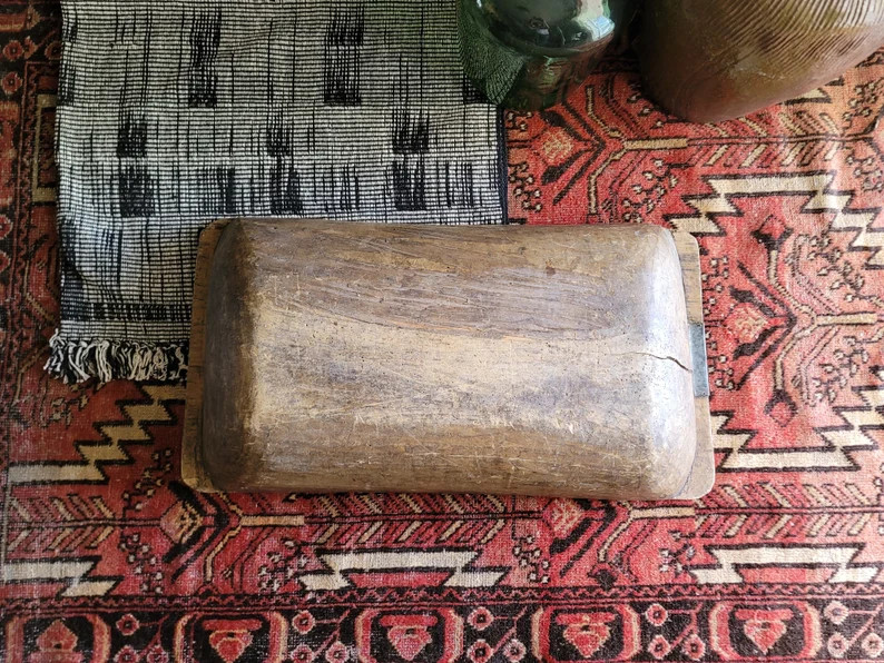 Antique Czechoslovakian Wormwood Dough Trough: Extra Large Primitive Wood | Etsy (Global)