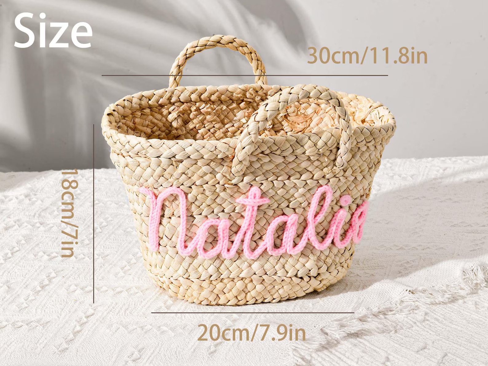 Personalized Straw Bridesmaid Handbag,bridesmaid Beach Bag,bridesmaid Gift Basket,bachelorette Pa... | Etsy (US)