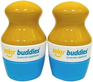 Solar Buddies Refillable Roll On Sunscreen Suncream Lotion Pack Sponge Applicator Pack For Kids, ... | Amazon (US)