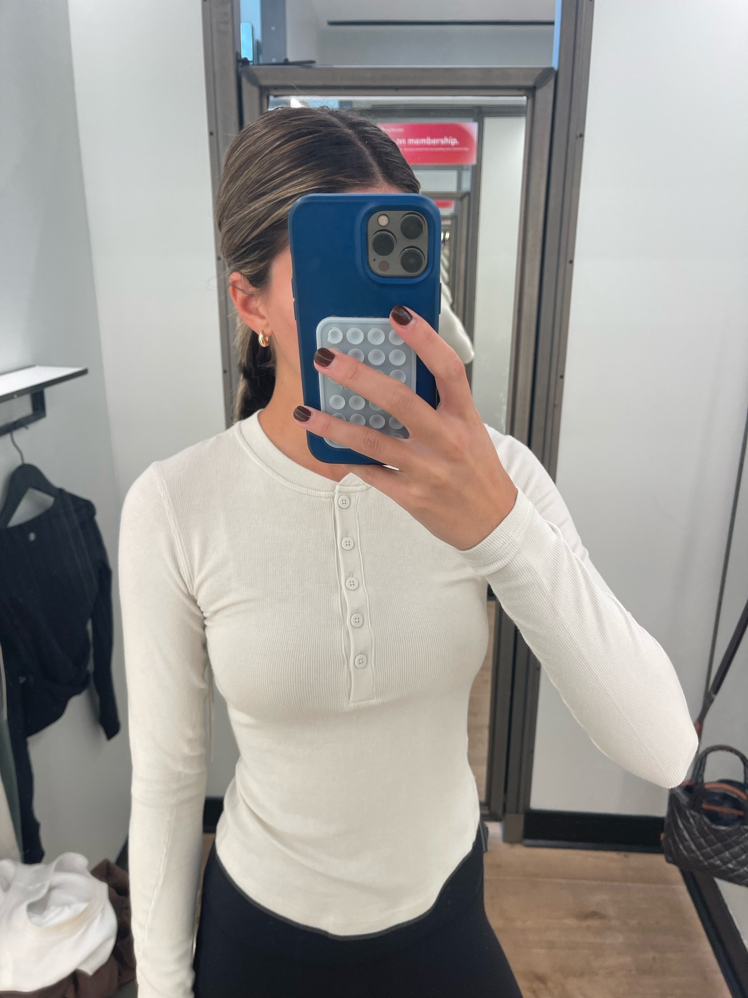 The softest lululemon henley long sleeve top ever! Wearing a size 4 it comes in so many cute colors! 

#LTKHoliday #LTKFindsUnder100 #LTKGiftGuide