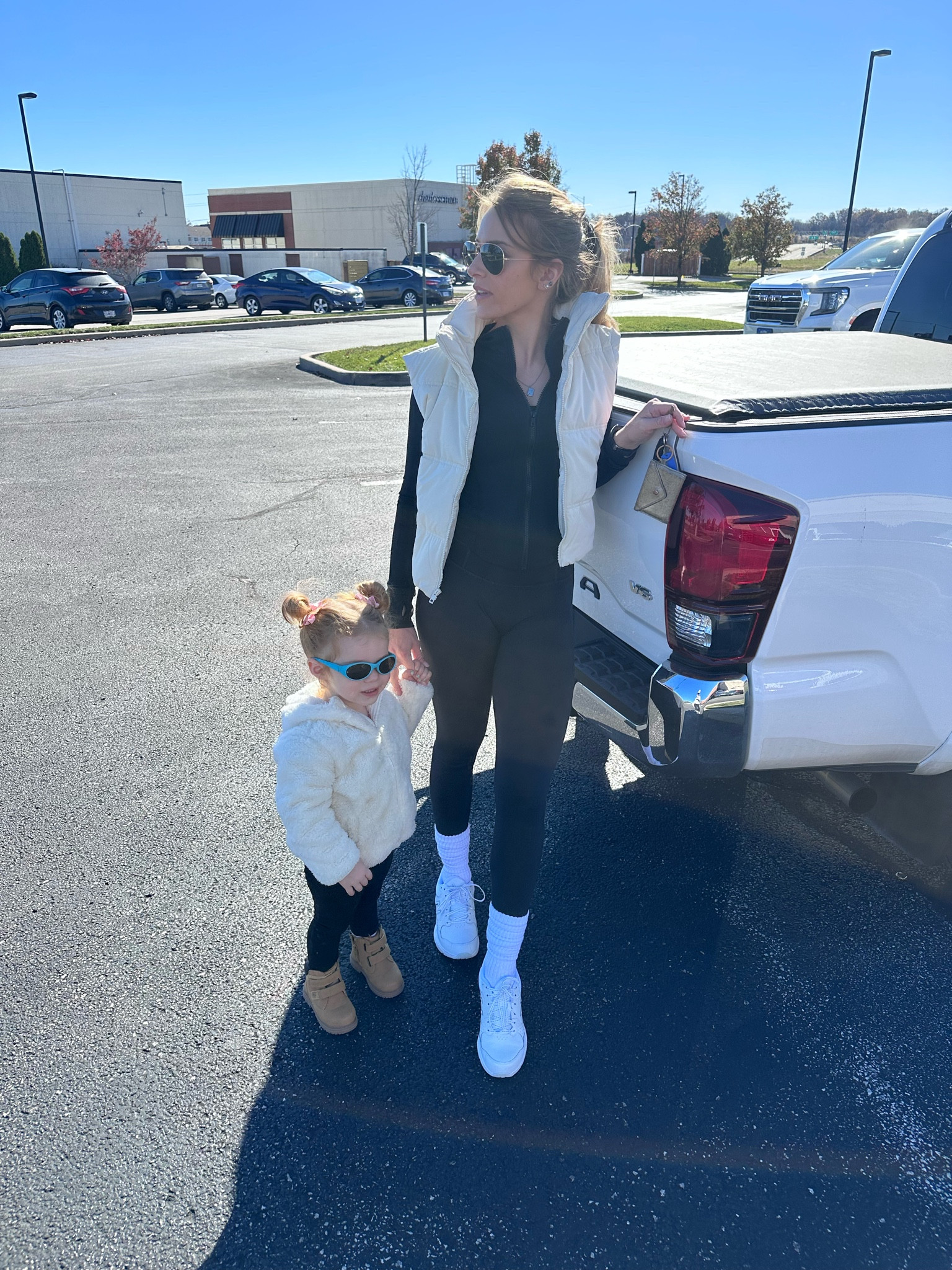 My mini-me & I matching, I think she steals the fall fashion look for the win!🥇🫶🏻🥰

#LTKActive #LTKFamily #LTKFallSale