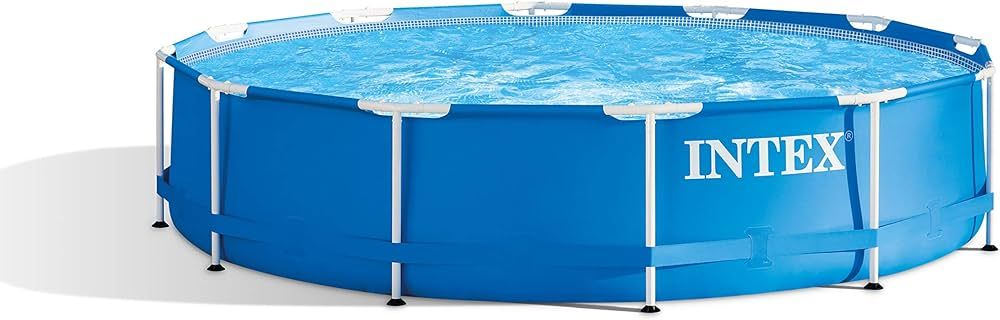INTEX 28211EH 12ft x 30in Metal Frame Pool with Cartridge Filter Pump for Above-Ground Pool | Amazon (US)