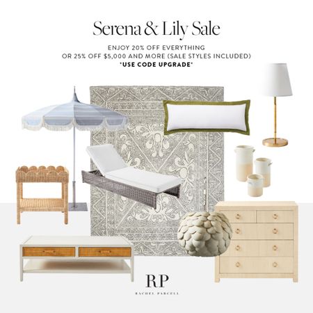 Amazing finds on sale from Serena and Lily! 

#LTKFind #LTKhome #LTKsalealert