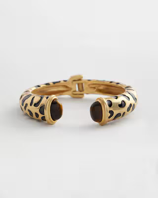 Animal Print Hinge Cuff Bracelet | Chico's