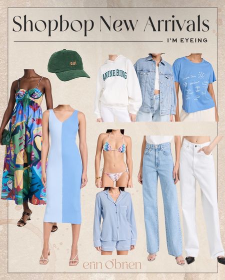 Shopbop new arrivals I’m eyeing for spring 🌷 dresses, denim, tops, bikinis and moree