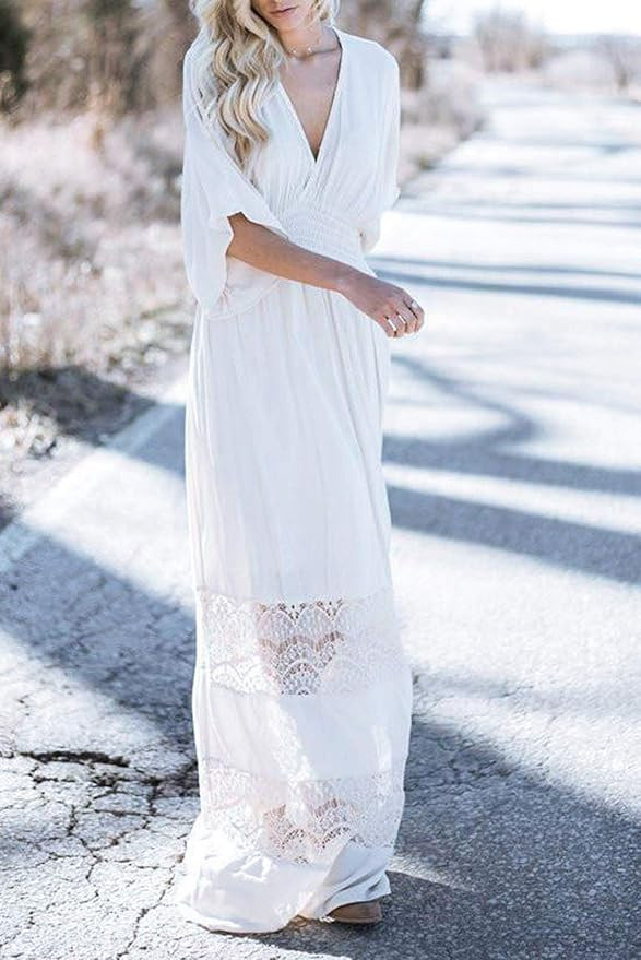 Wander Agio Womens Conservative Bikini Cover Up Beach Kimono Coverups Robe Pringting Covers 1 Col... | Amazon (US)