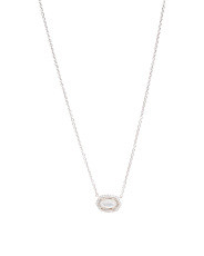 Silver Tone Mother Of Pearl Mini Chelsea Necklace | Jewelry | Marshalls | Marshalls