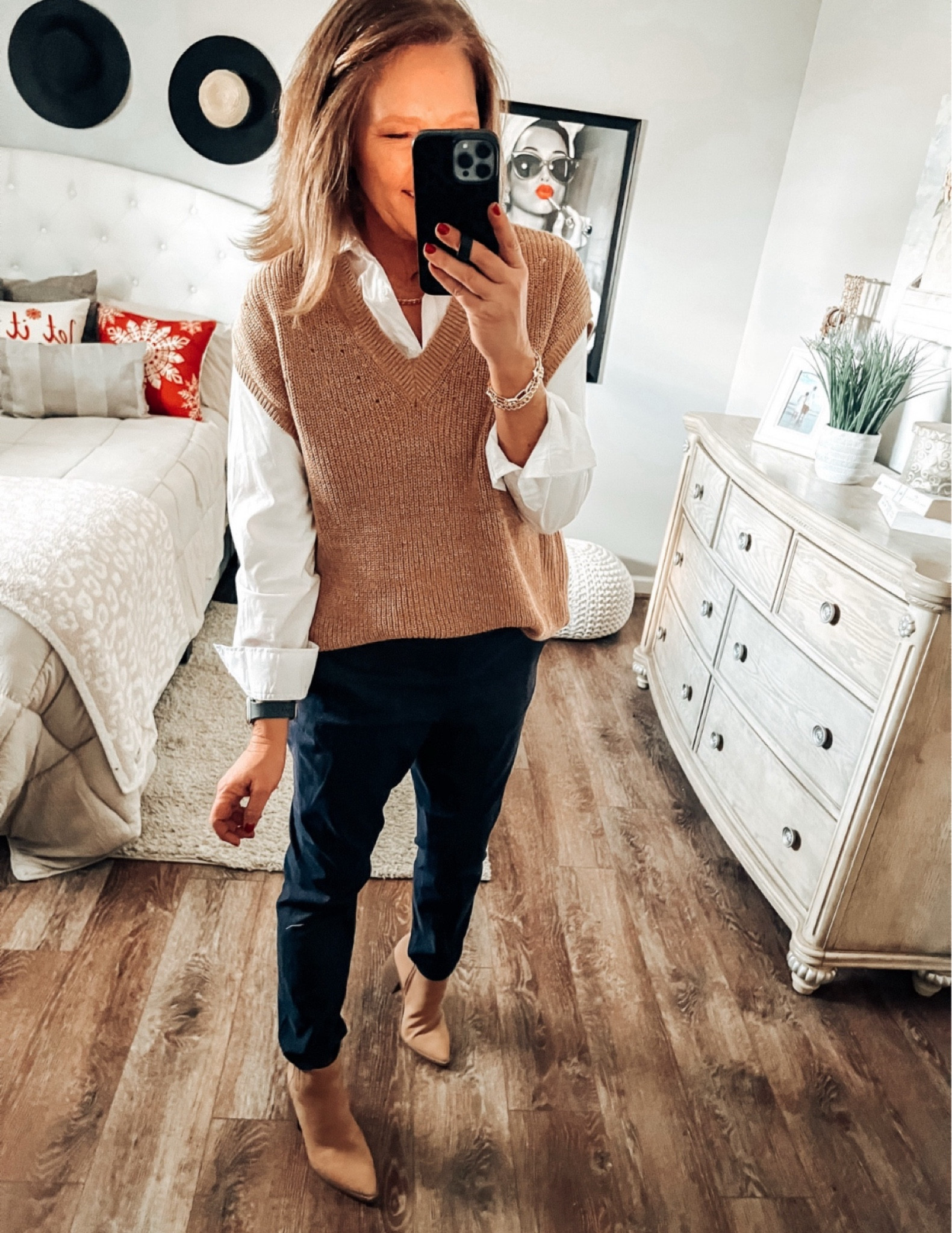 Old Navy SALE going on now!! 

Pixie pants , oversized button down, boots and sweater vest. All fit tts more colors available 

Old navy sale, old navy outfits, workwear, casual outfit, business casual, over 40,  over 50, affordable, modest,l boots, sale

#LTKSaleAlert #LTKFindsUnder50 #LTKWorkwear

#LTKStyleTip #LTKFindsUnder50 #LTKSaleAlert