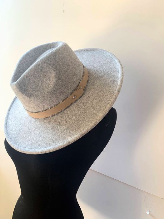 Felt Hat - Grey - Remi - Sample | Lisi Lerch Inc