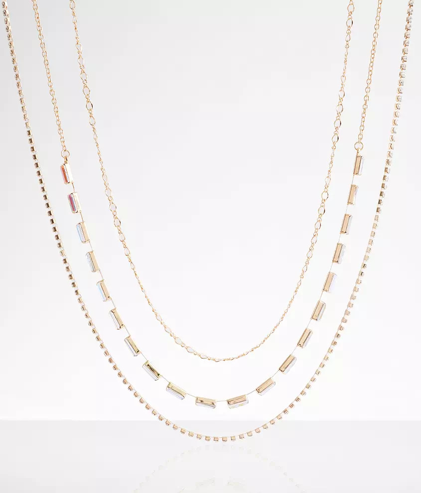 3 Pack Tiered Necklace Set | Buckle