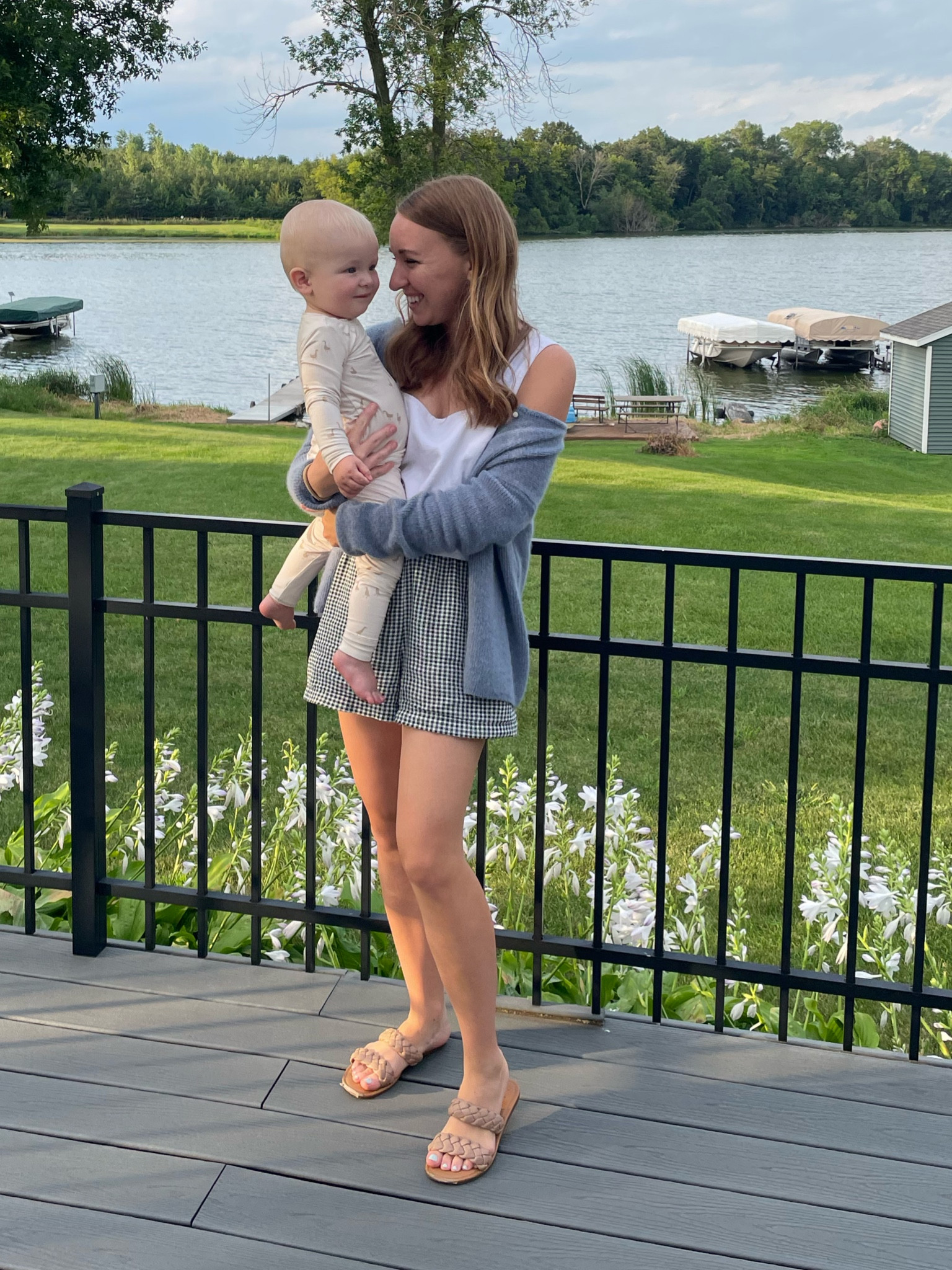 My summer uniform has been these shorts, and this sweater!

Baby PJs are called “one silly goose” and I’m obsessed with them! 😍

#LTKTravel #LTKSeasonal #LTKStyleTip