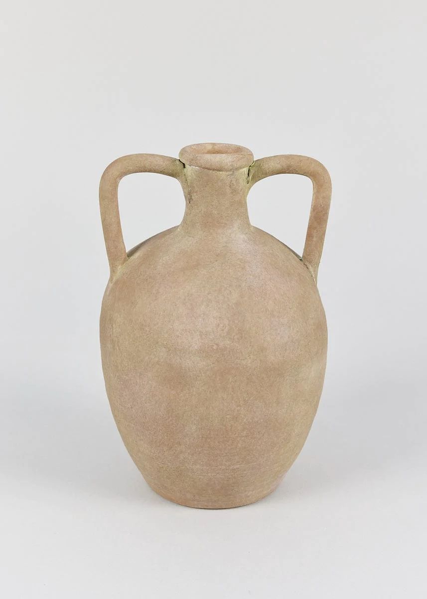 Terra Cotta Urn Vase in Sand | Curated Vase Collection at Afloral.com | Afloral