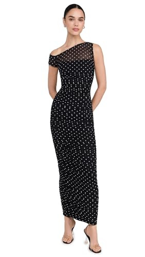 AFRM Women's Biona Dress, Noir Dot, Black, Print, S | Amazon (US)