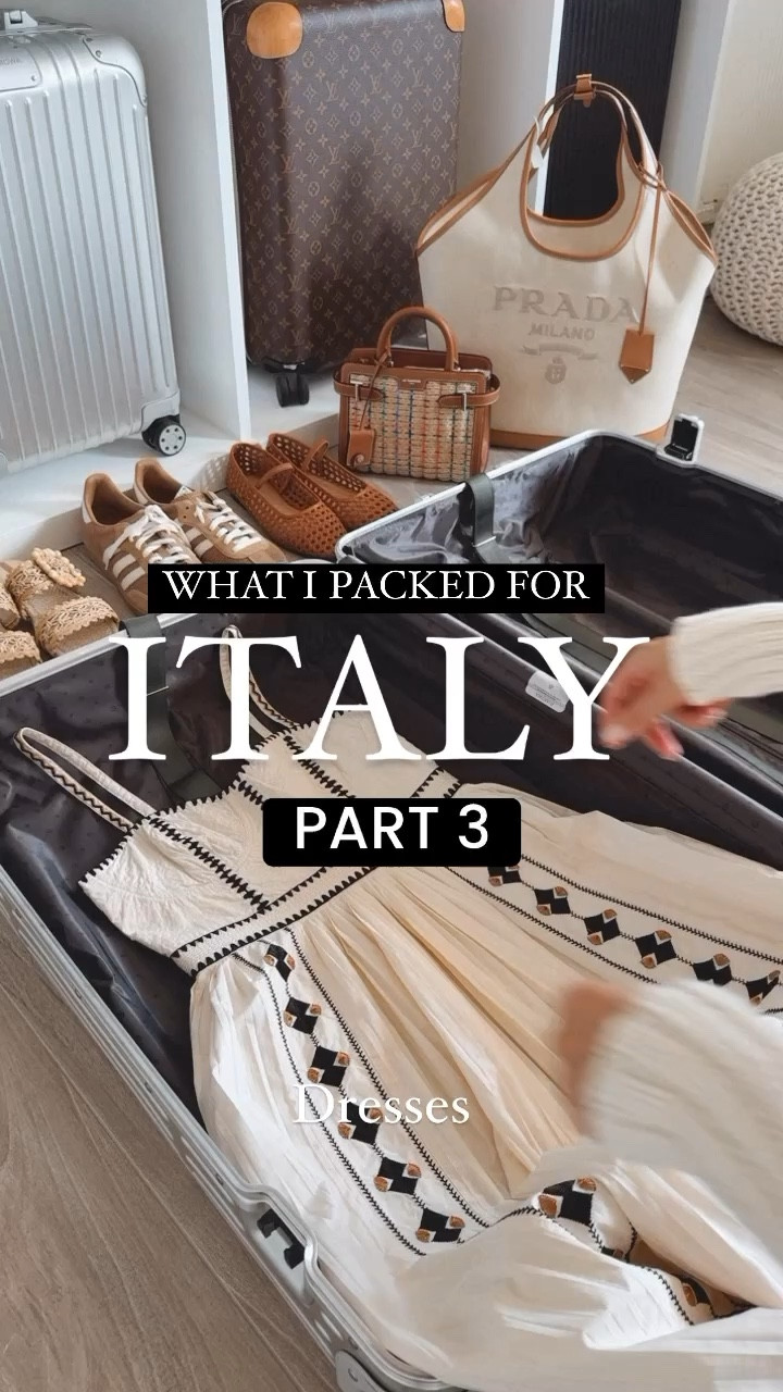 What I packed for Italy part 3 


#LTKSeasonal #LTKOver40 #LTKStyleTip