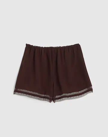 Lace-Trim Pull-On Shorts | Madewell