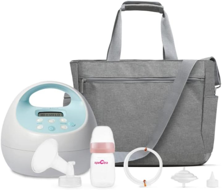 Spectra Baby S1 Plus Premier Rechargeable Breast Pump with Grey Tote Premium Accessory Kit - 28 mm | Amazon (US)