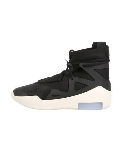 Fear Of God x Nike 2018 Air 1 w/ Tags Black | The RealReal