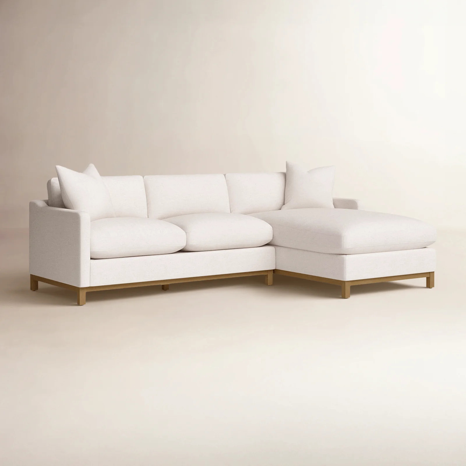 Joss & Main Cami Solid Wood Sofa and Chaise & Reviews | Joss & Main | Joss & Main