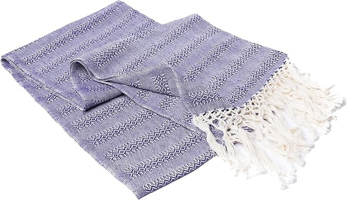 Baby Trapoz Mexican Rebozo Shawl, Ideal for Natural Birth, Doula Massage, 98.5", Purple | Amazon (US)