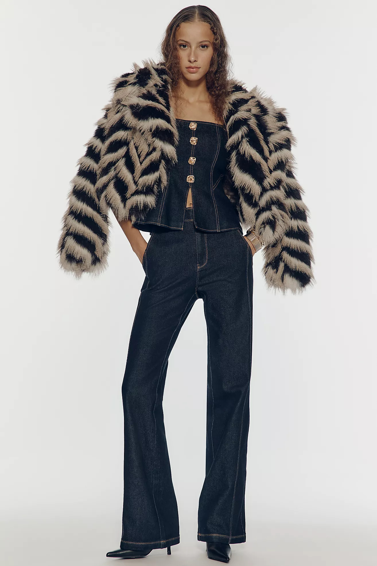 Avec Les Filles High-Rise Wide-Leg Jeans | Anthropologie (US)