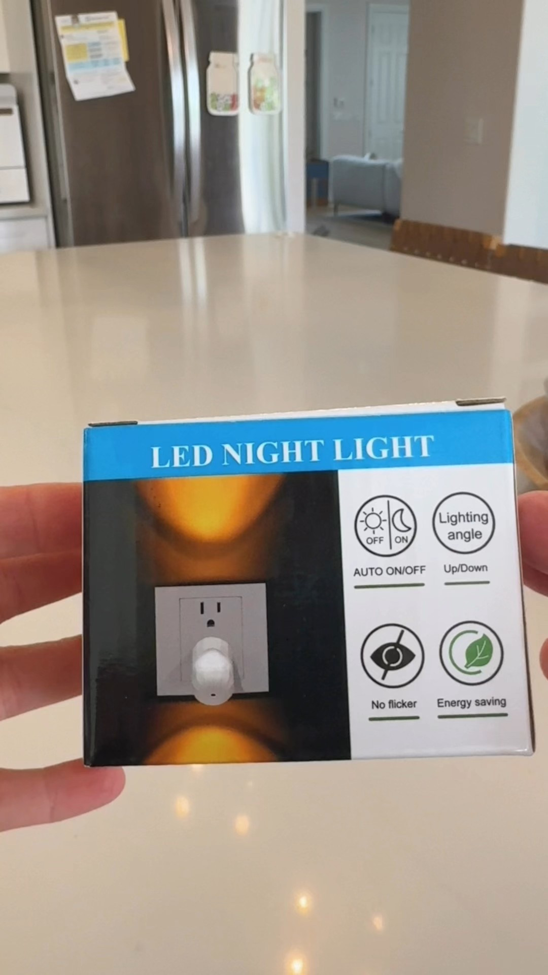 This tiny $10 LED nightlight changed the whole vibe ✨ 

#LTKTall #LTKU #LTKHome