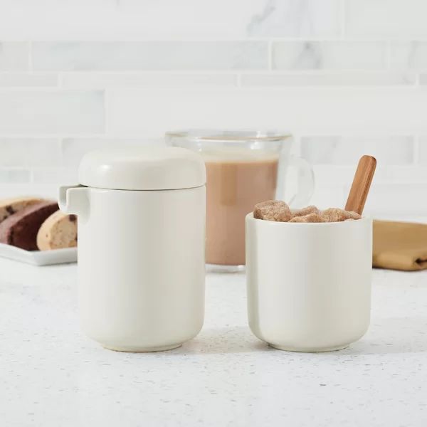 Ceramic Sugar & Creamer Set | Wayfair North America