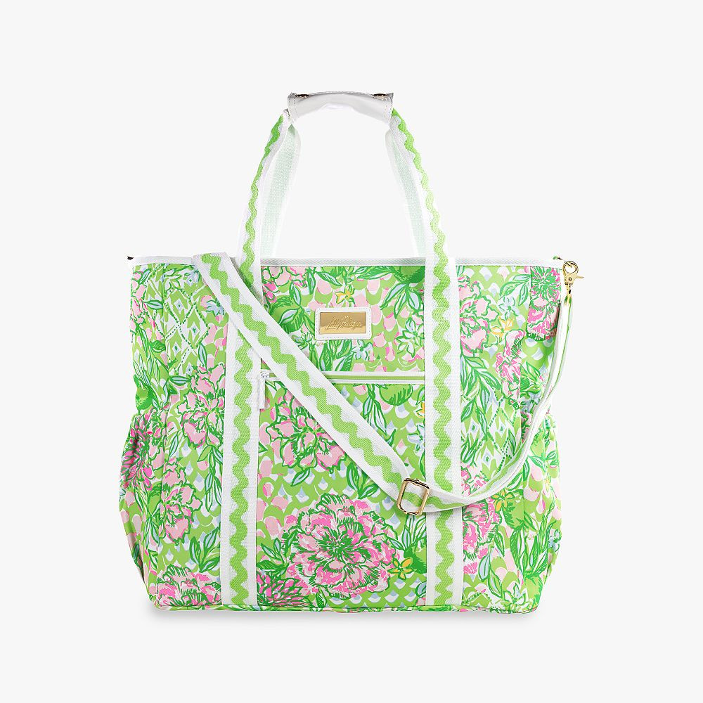 Lilly Pulitzer Lime Feeling Good Picnic Cooler | Pottery Barn Teen