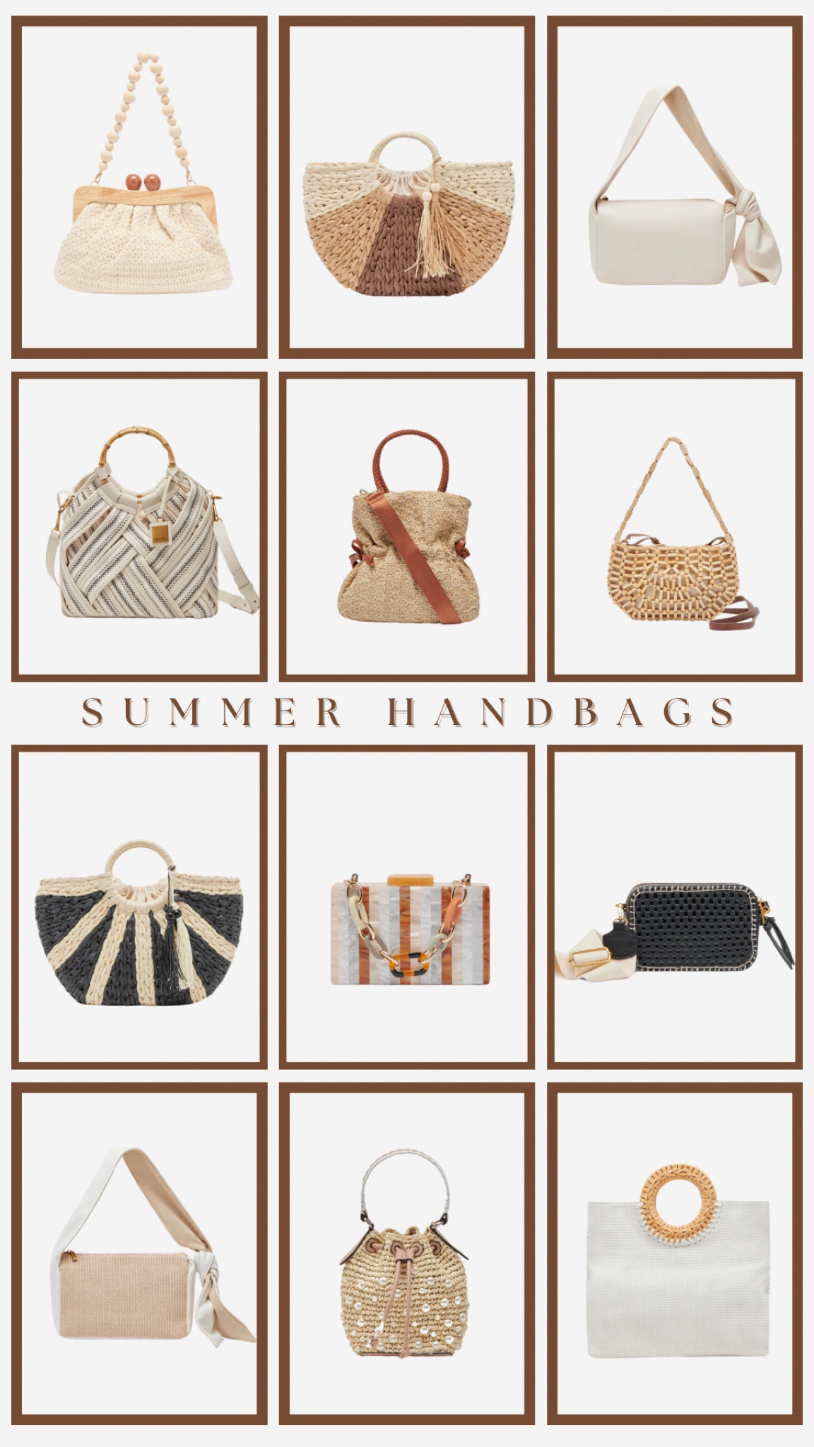 The cutest handbags for summer! 

Summer / Vacation / Handbag / Crossbody / Shoulder bag / Pearl 

#LTKtravel #LTKstyletip #LTKitbag