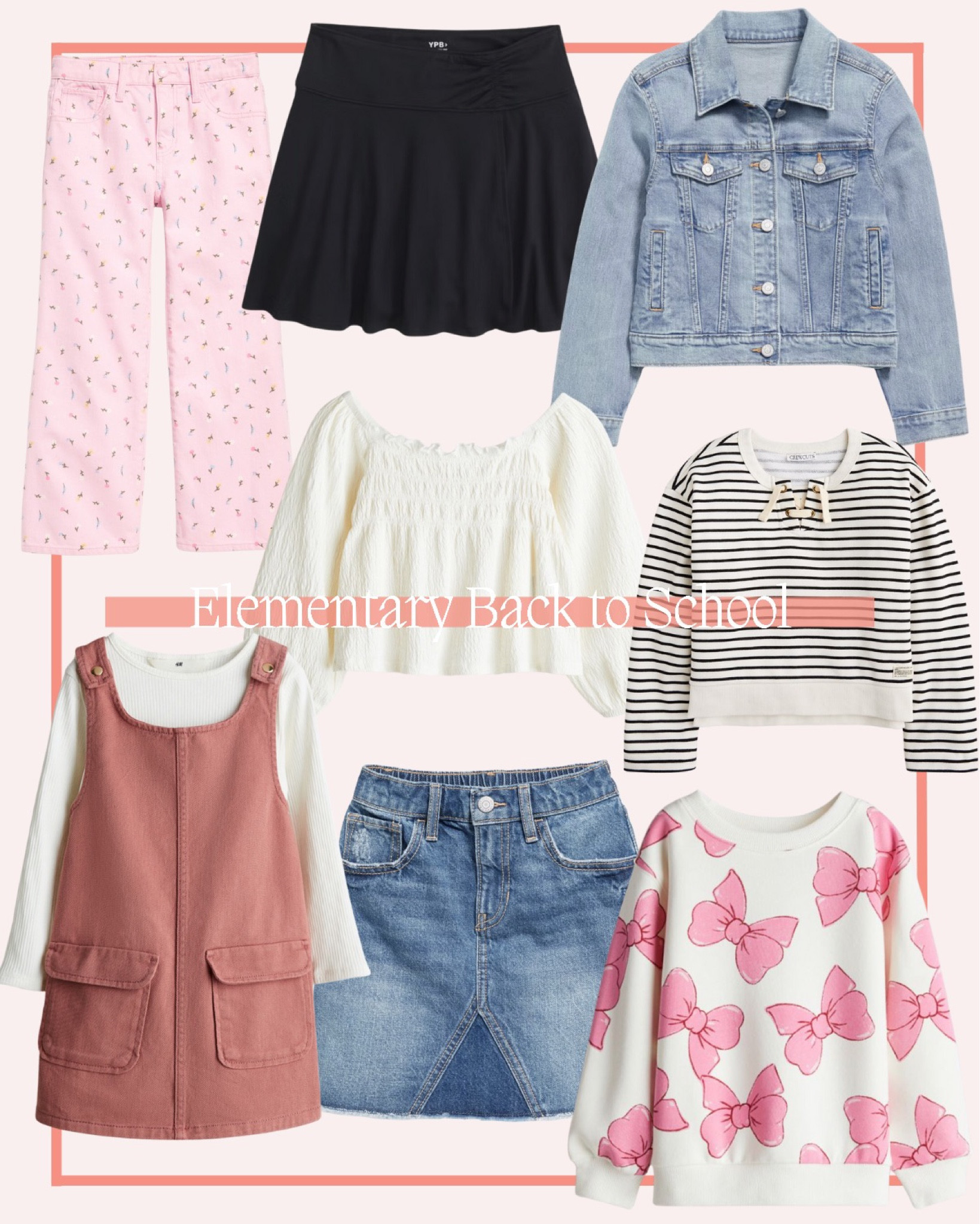 Back to school for my elementary school girl 🍎🍏

#LTKSeasonal #LTKfamily #LTKkids