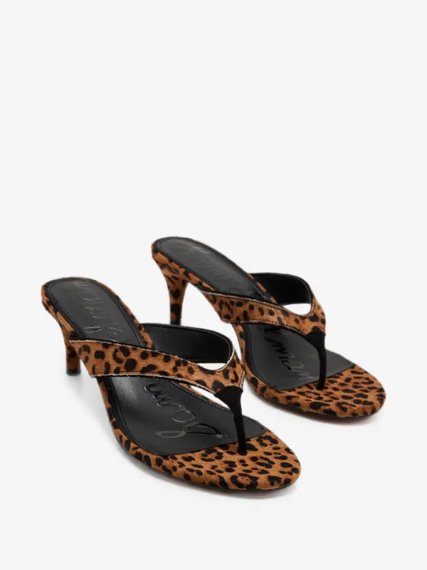 Amie animal-print sandals | Farfetch Global