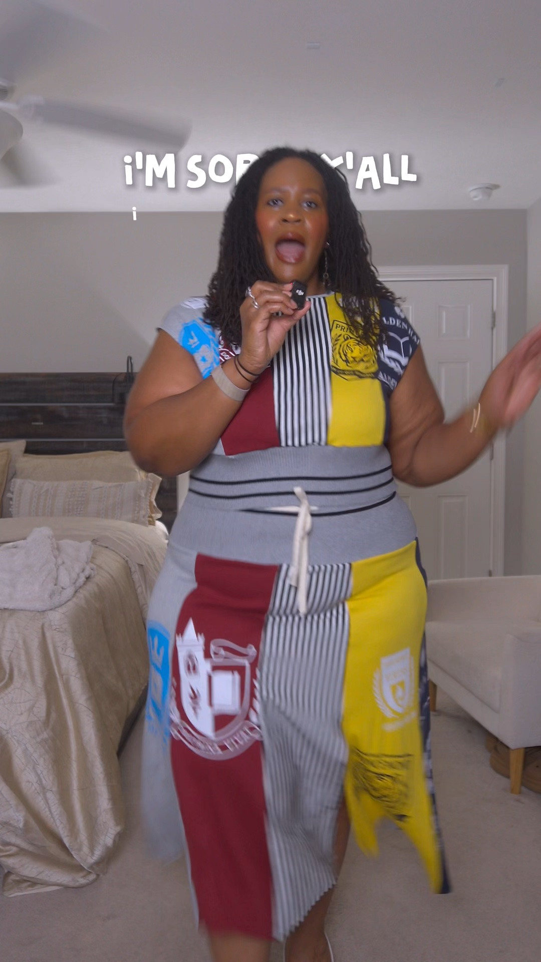 Sizing is exactly why I tell y’all to check the size chart instead of automatically shopping by the letter on the tag. I’m normally a 3X/20/22, and this matching set is a 1X at AKIRA, which is an 18/20, and the stretch is GOOD. The fit is so flattering and gives you that bold, coordinated look without having to think too hard about styling.

✨ Matching set: 1X / 18–20
👠 Heels: size 11 even though I normally wear a 12W

The slingback style gives me a little extra room, and they don’t advertise as wide foot friendly but they are.

If you’ve been overlooking AKIRA because you assumed they didn’t have your size, consider this your reminder to check again.

#LTKPlusSize #LTKSaleAlert #LTKootd