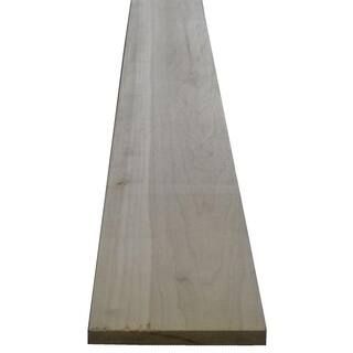 Poplar Board (Common: 1 in. x 4 in. x R/L; Actual: 0.75 in. x 3.5 in. x R/L)-0018480 - The Home D... | The Home Depot