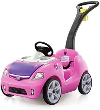 Step2 Whisper Ride II Push Car | Pink Toddler Ride On Toy | Amazon (US)